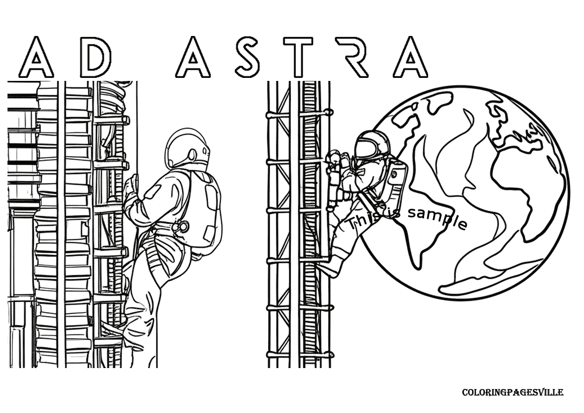 Ad Astra Coloring Pages