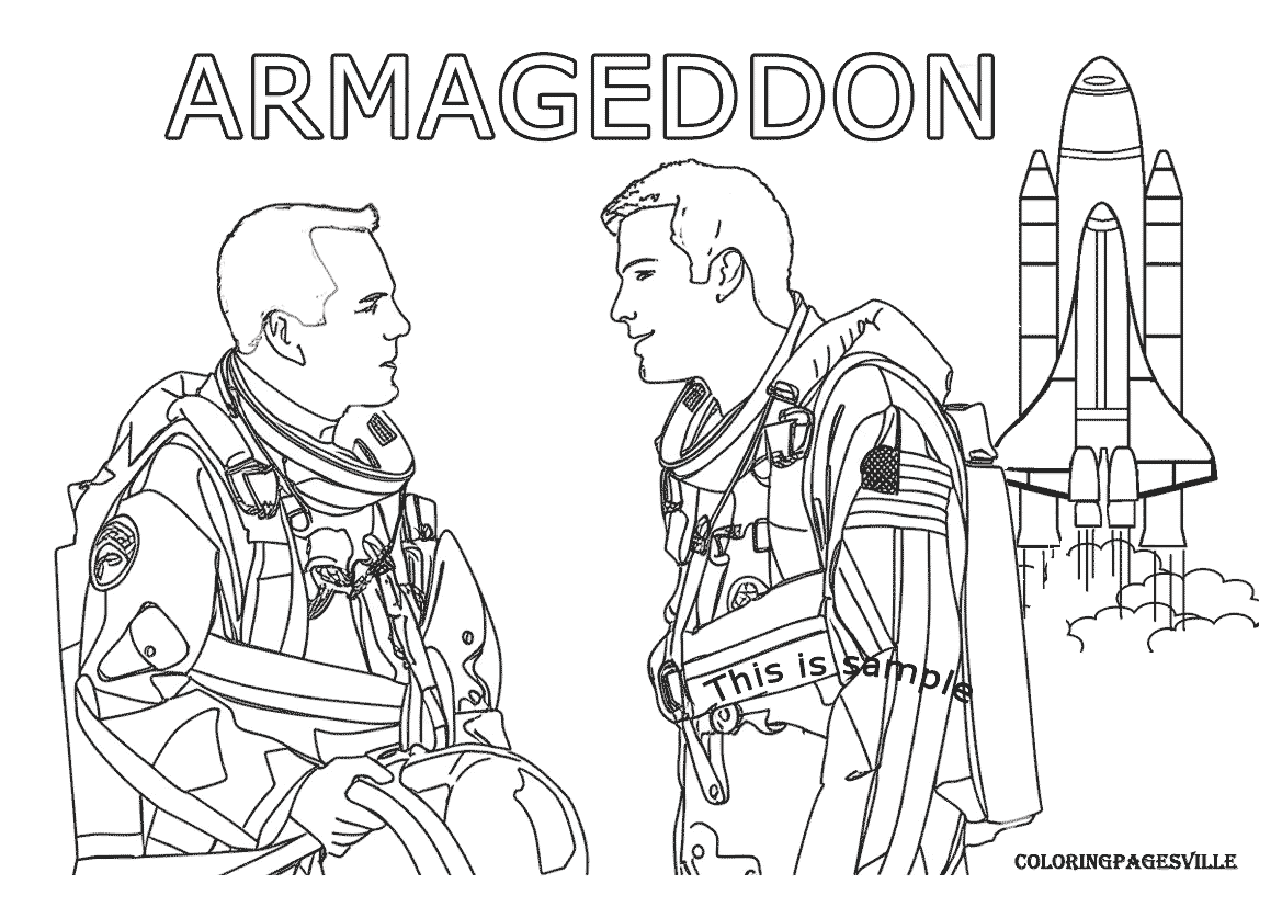 Armageddon Coloring Pages
