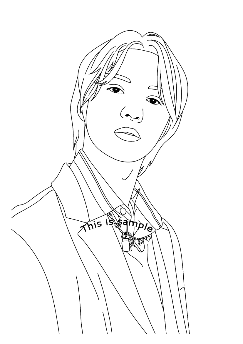 Beomgyu Coloring Pages