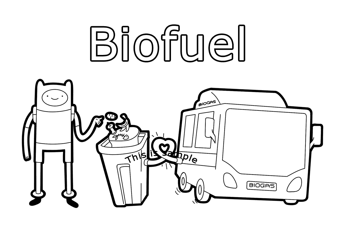Biofuel Coloring Pages