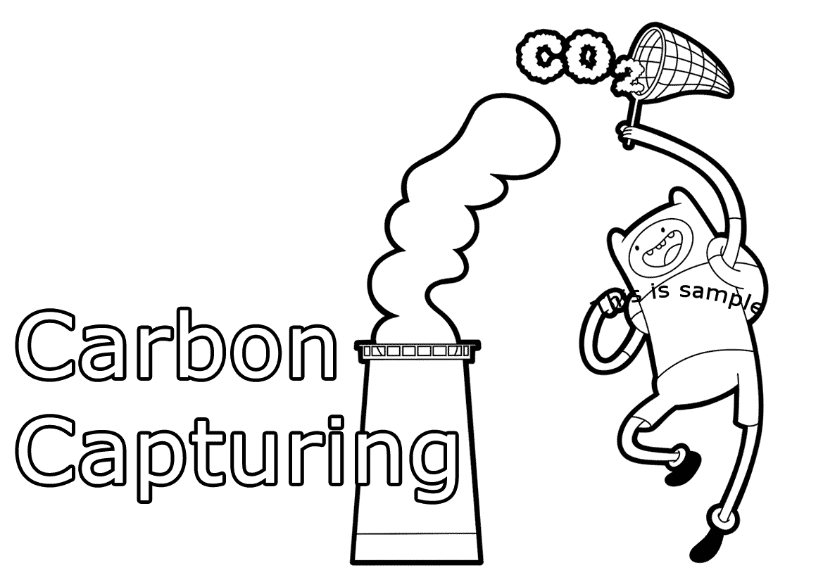 Carbon Capturing coloring pages