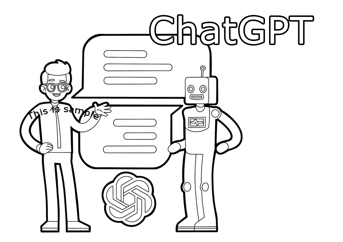 ChatGPT Coloring Pages