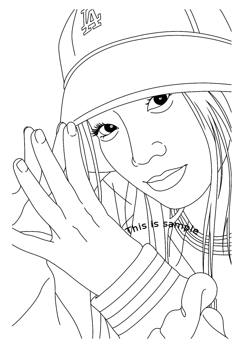 Twice Coloring Pages
