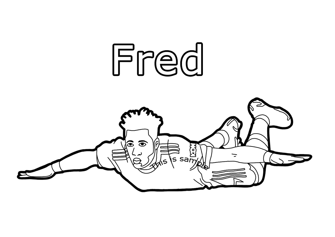 Fred Coloring Pages