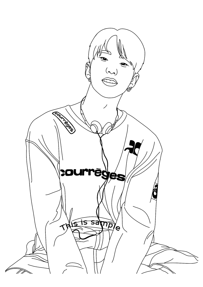 Hoshi Coloring Pages