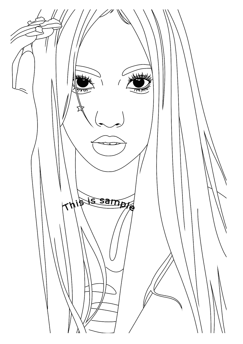 Hyein Coloring Pages