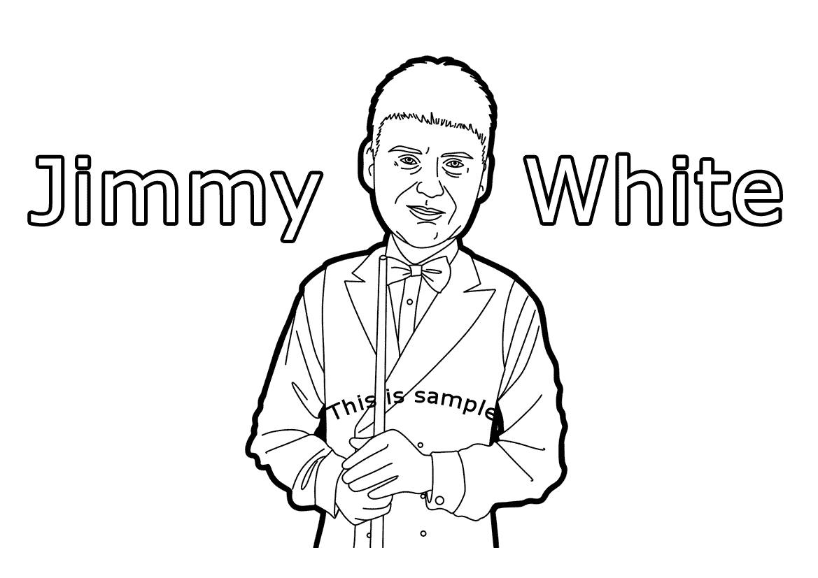 Jimmy White Coloring Pages