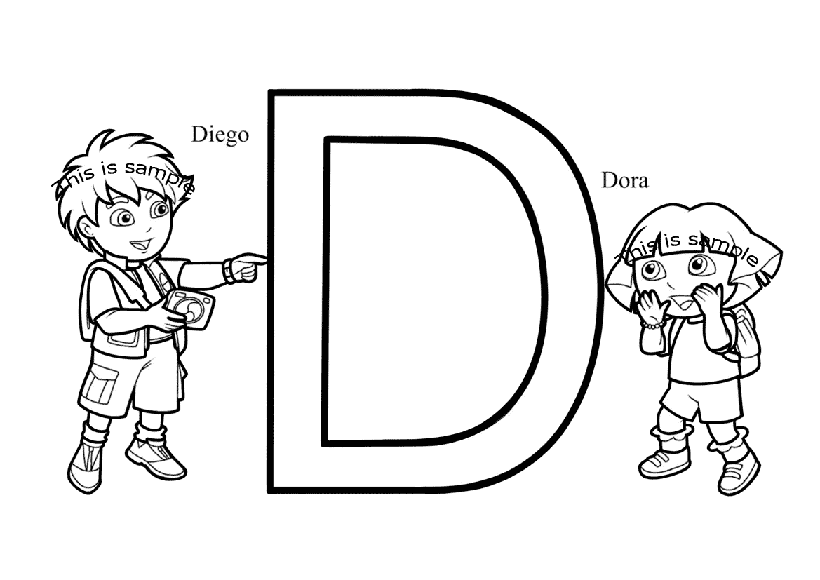 Letter D: Diego and Dora