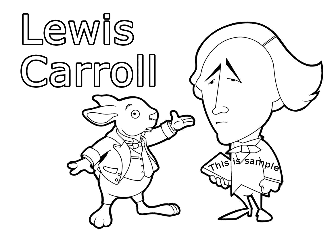 Lewis Carroll Coloring Pages