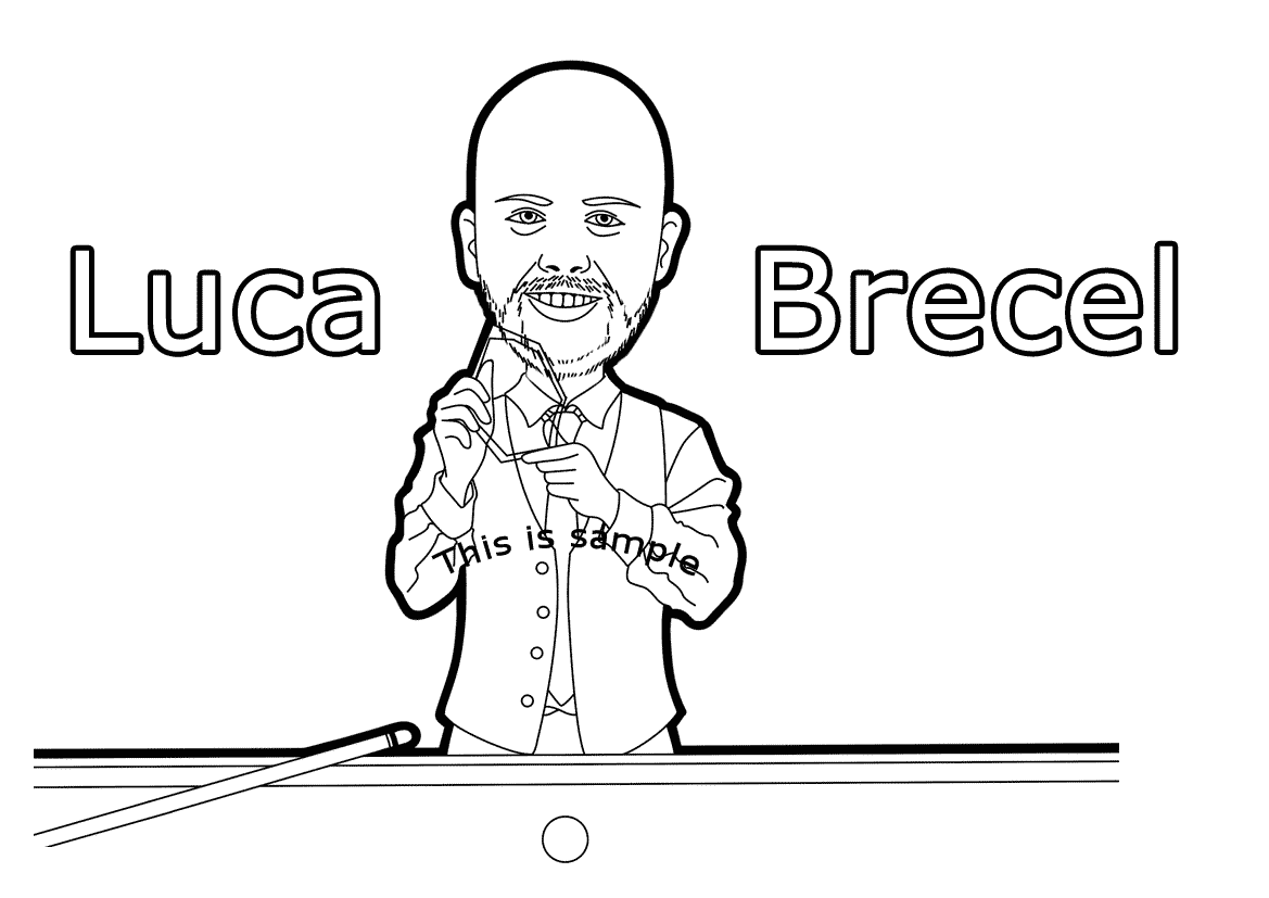 Luca Brecel Coloring Pages