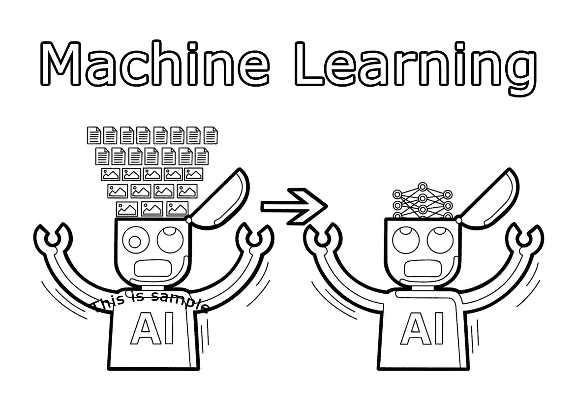 Machine Learning Coloring Pages
