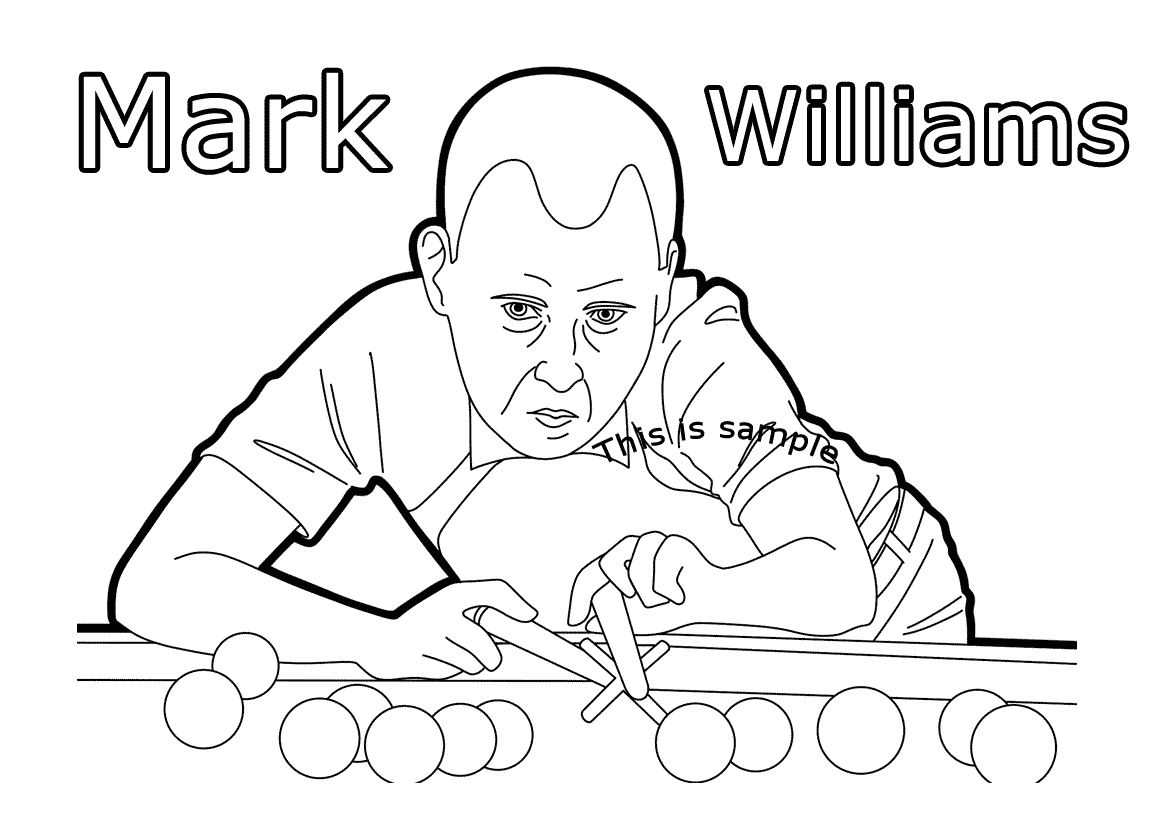 Mark Williams Coloring Pages