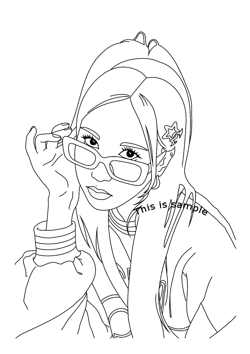 Mina Coloring Pages