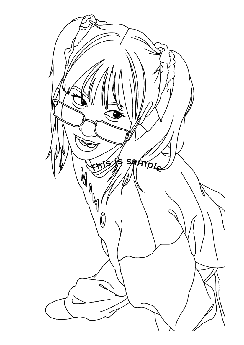 Momo Coloring Pages