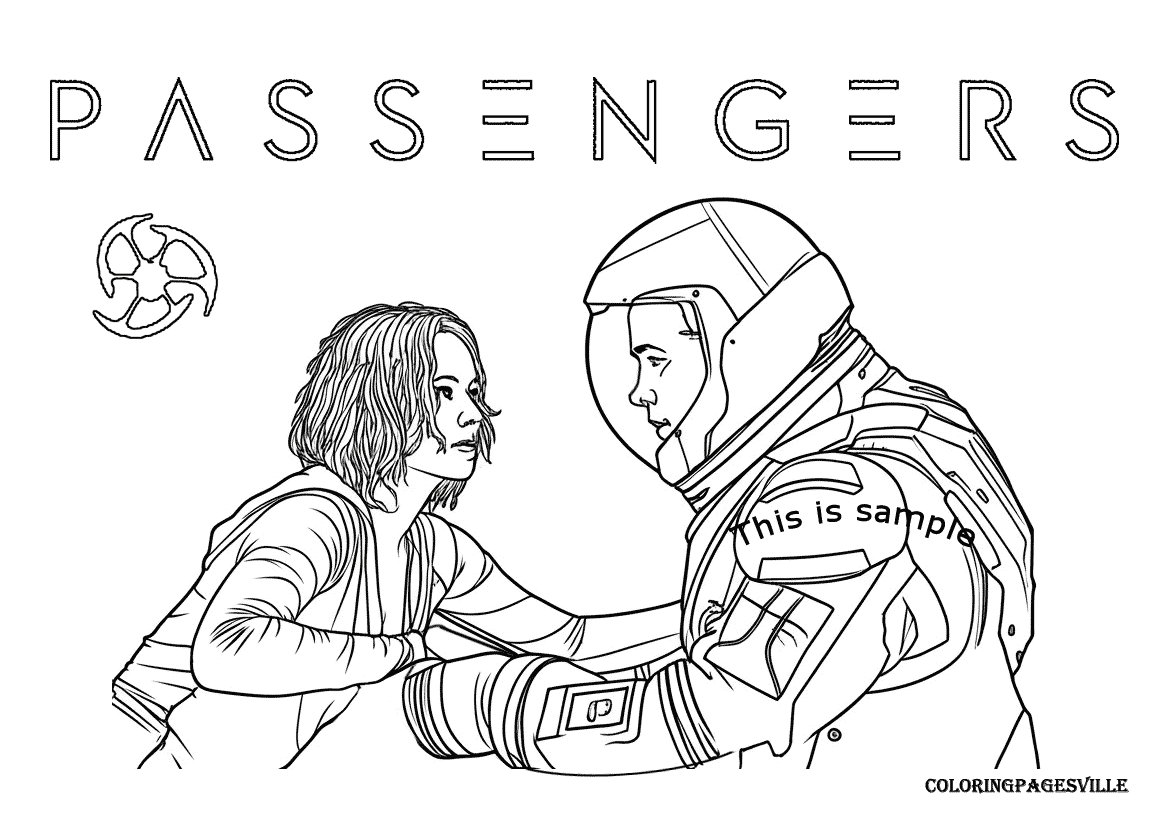 Passengers Coloring Pages