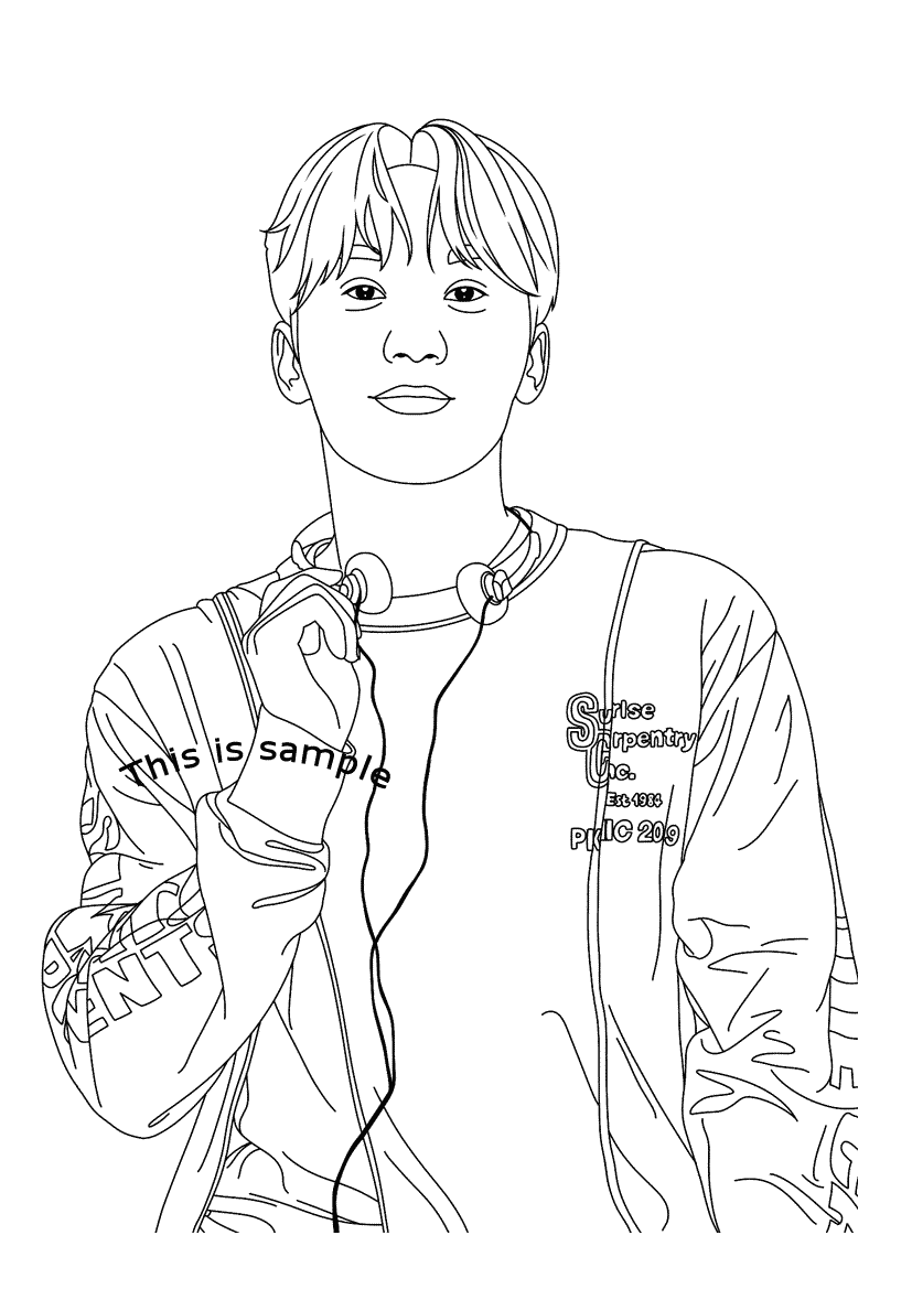 Seungkwan Coloring Pages