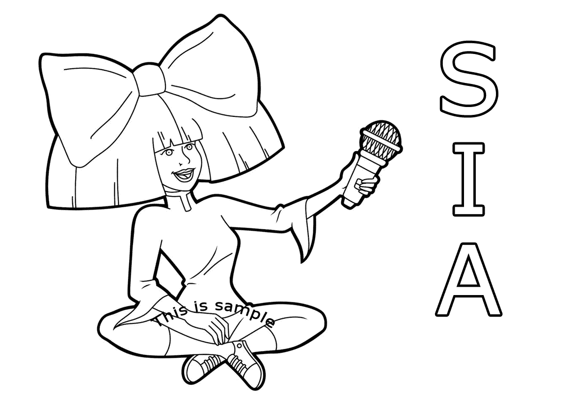 SIA Coloring Pages