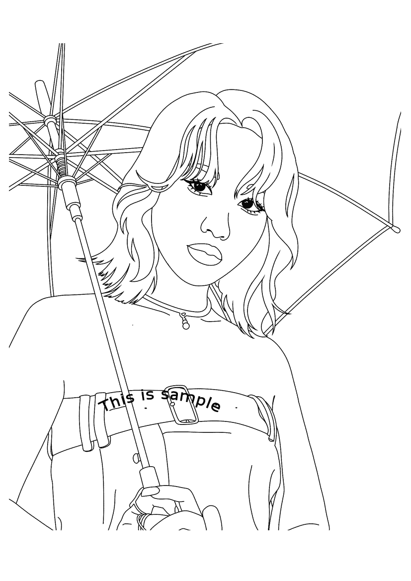 Siyeon Coloring Pages