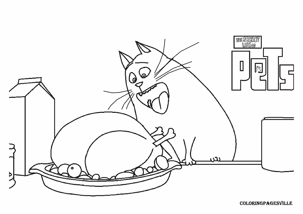 The Secret Life of Pets coloring pages