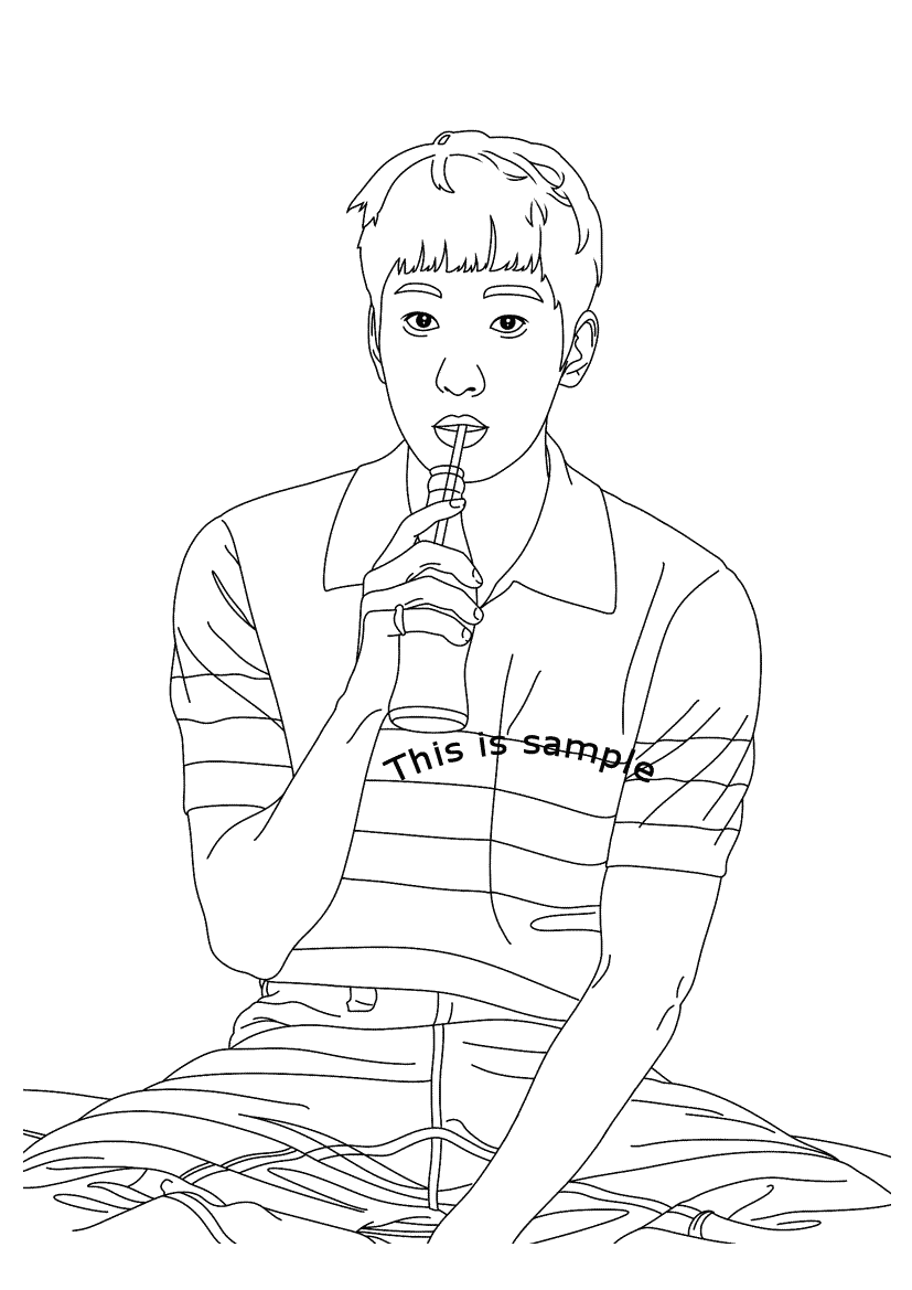 Wonwoo Coloring Pages