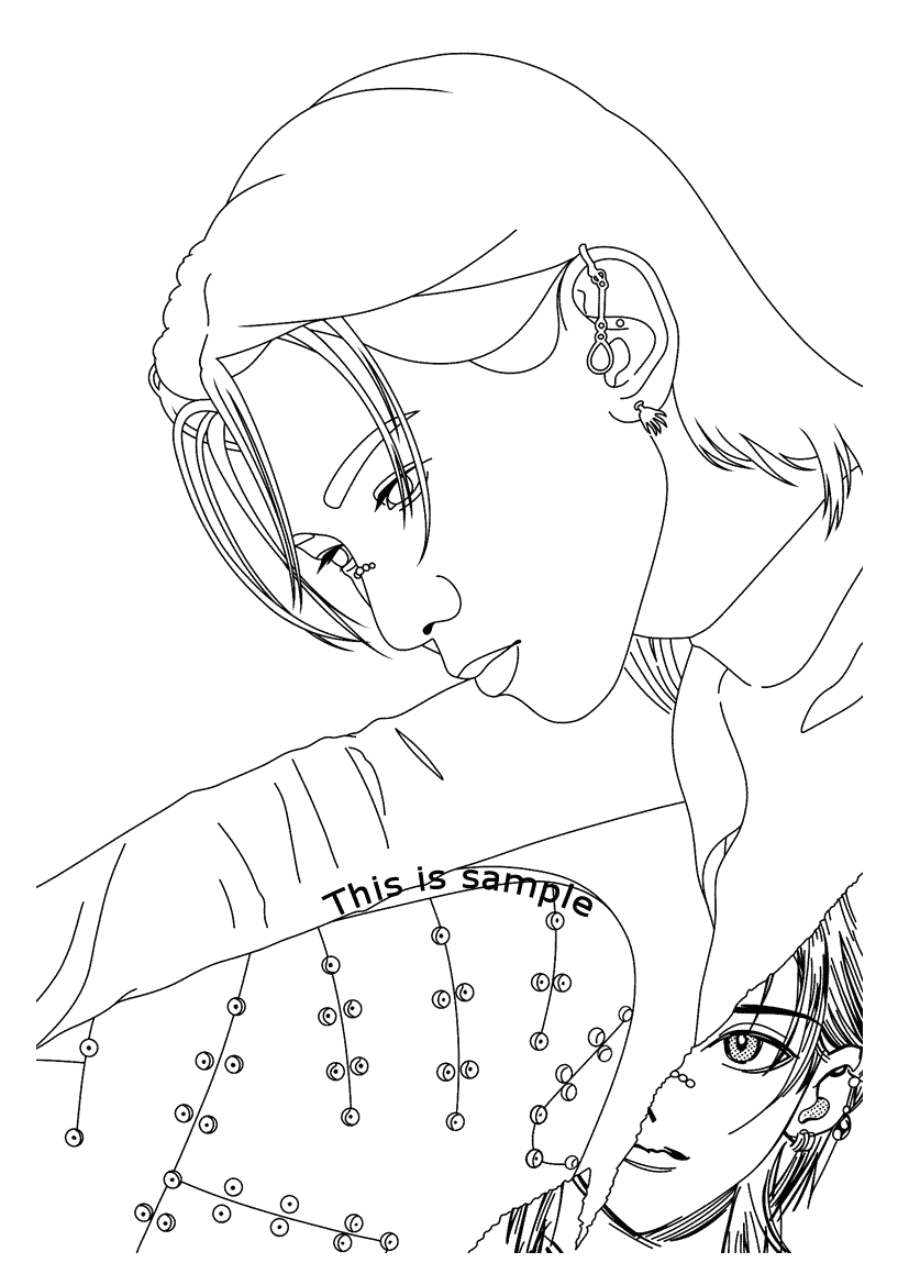 Yeosang Coloring Pages
