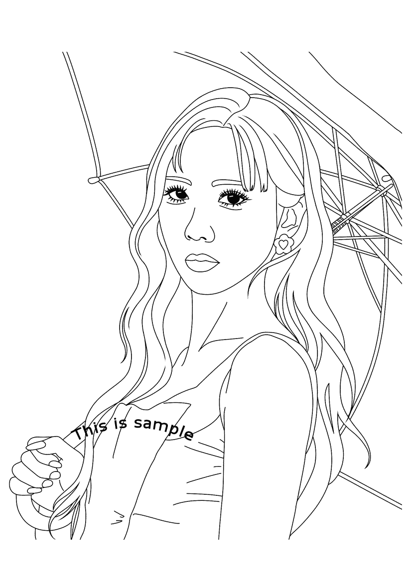 Yoohyeon Coloring Pages